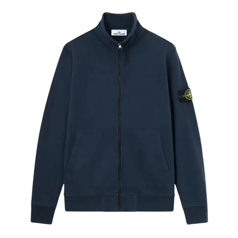 Pull Zippé en Molleton de Coton