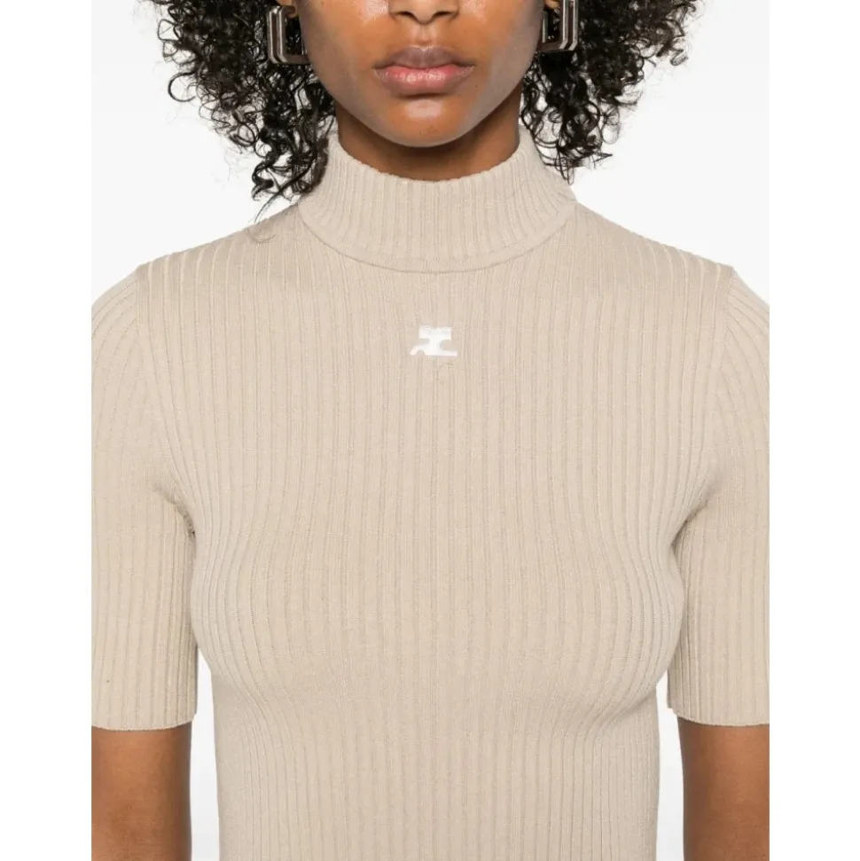 Reedition Short Sleeves Sweater