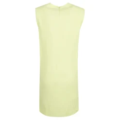Robe courte à encolure froncée