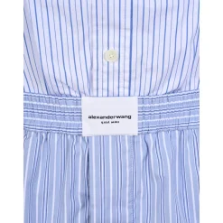 Robe décolletée avec ceinture boxer