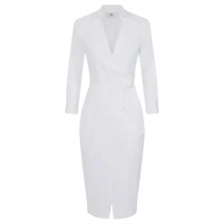 Robe en coton stretch
