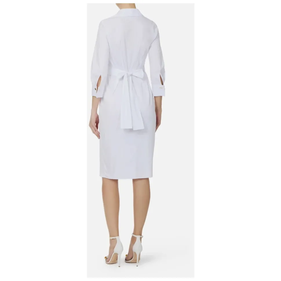 Robe en coton stretch