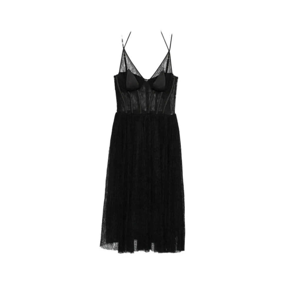 Robe en dentelle florale