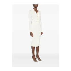 Robe en fil de viscose AM19S66E2
