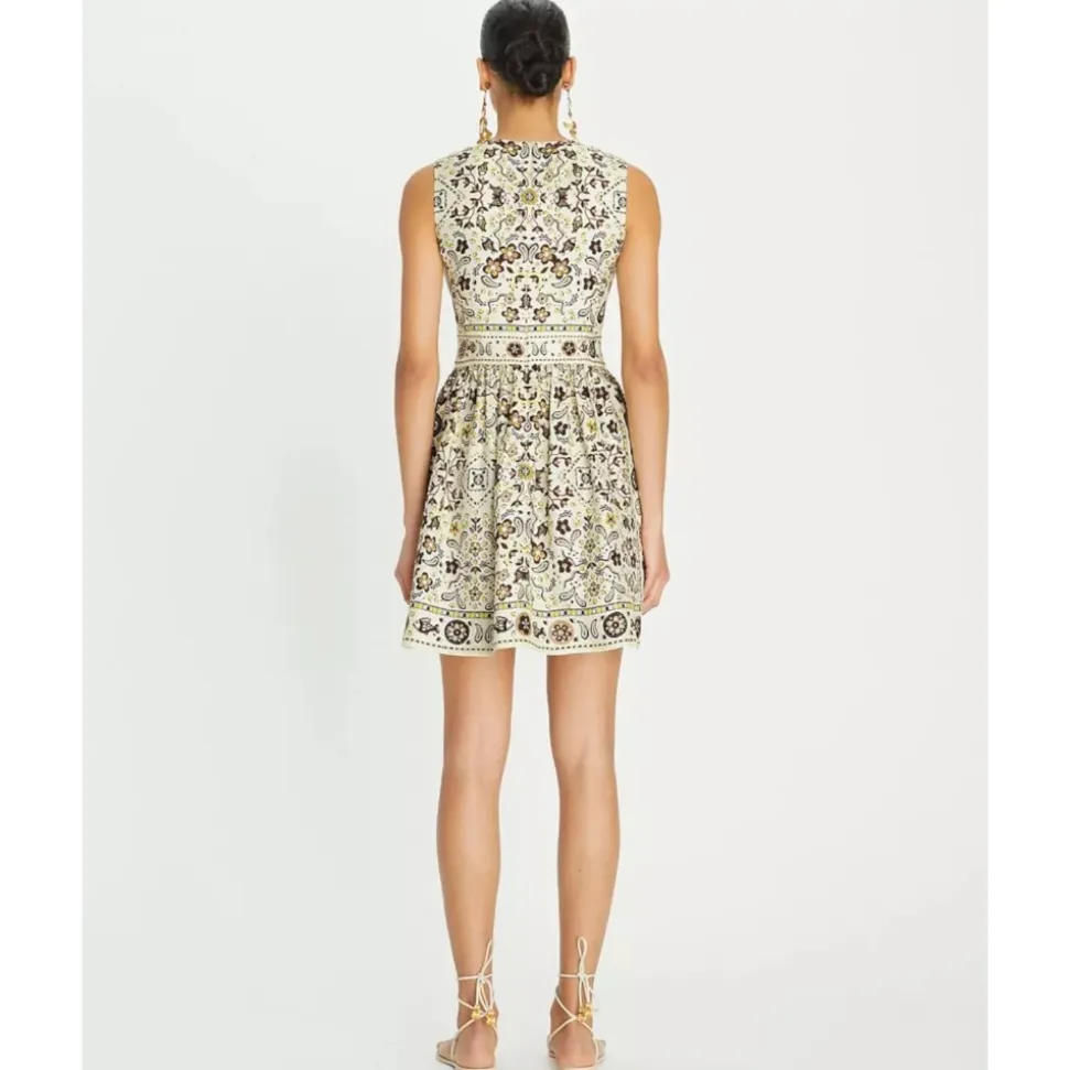 Robe en jersey à motif