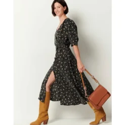 Robe Giuliana Imprimée