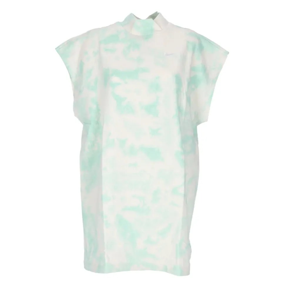 Robe Jersey en Mousse Menthe avec Swoosh
