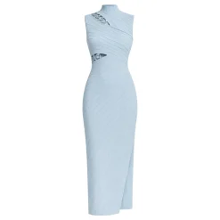 Robe Midi Découpée