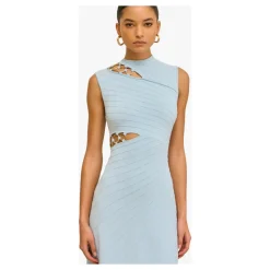 Robe Midi Découpée