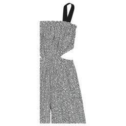 Robe survêtement imprimée all-over