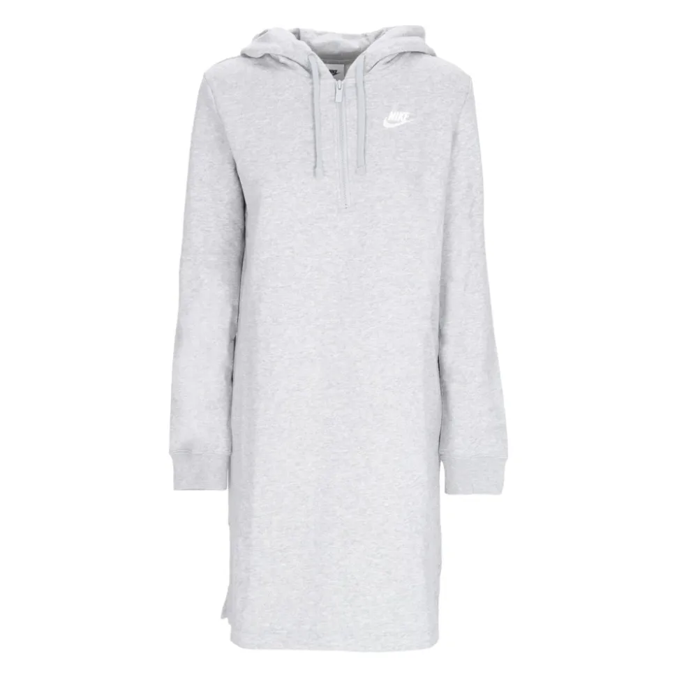 Robe sweat-shirt sport avec fentes latérales