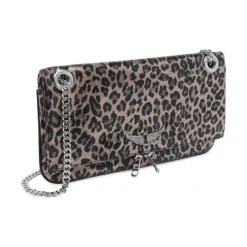 Rock II Metal Leopard Clutch