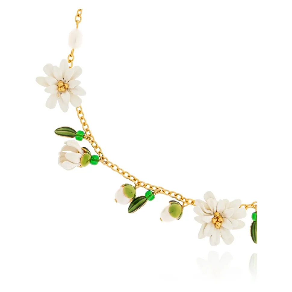 Rooted Daisy Necklace