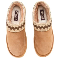 Sabot Plateforme en Cuir Daim