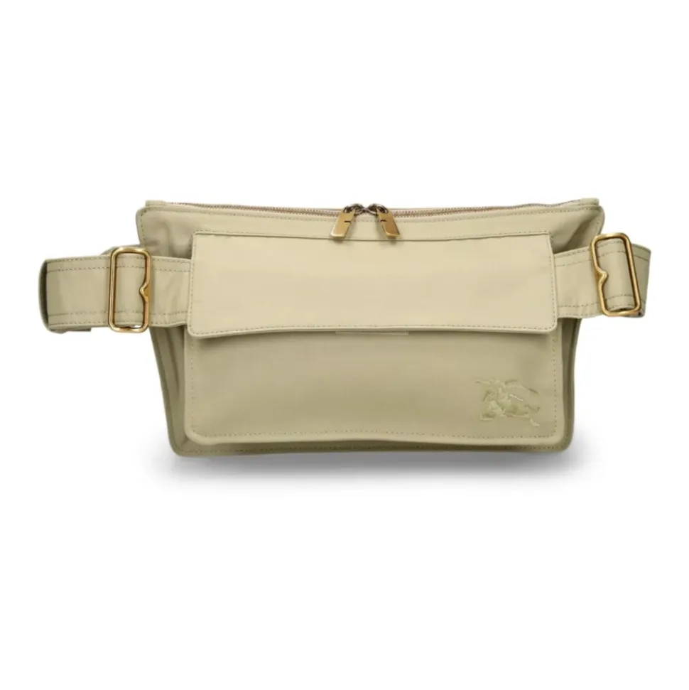 Sac banane avec logo en gabardine