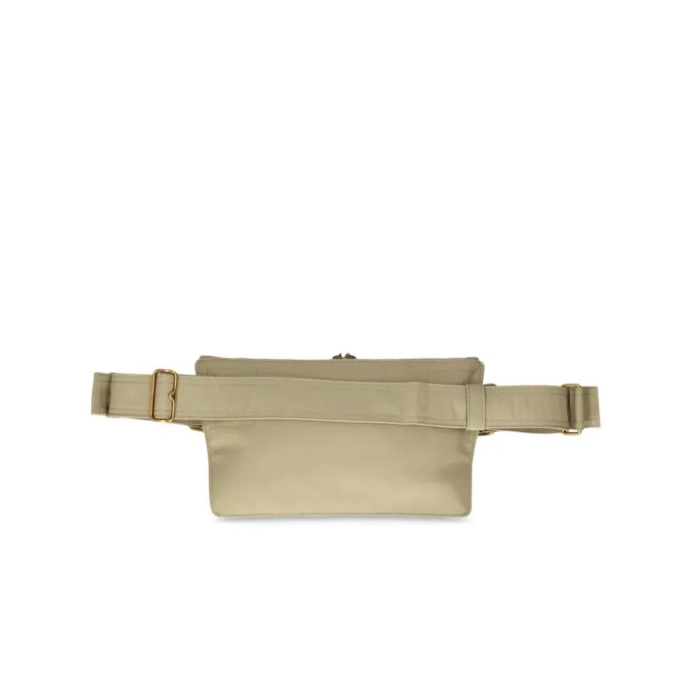 Sac banane avec logo en gabardine