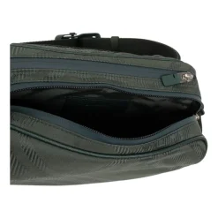 Sac Banane Zippé Check-Jacquard
