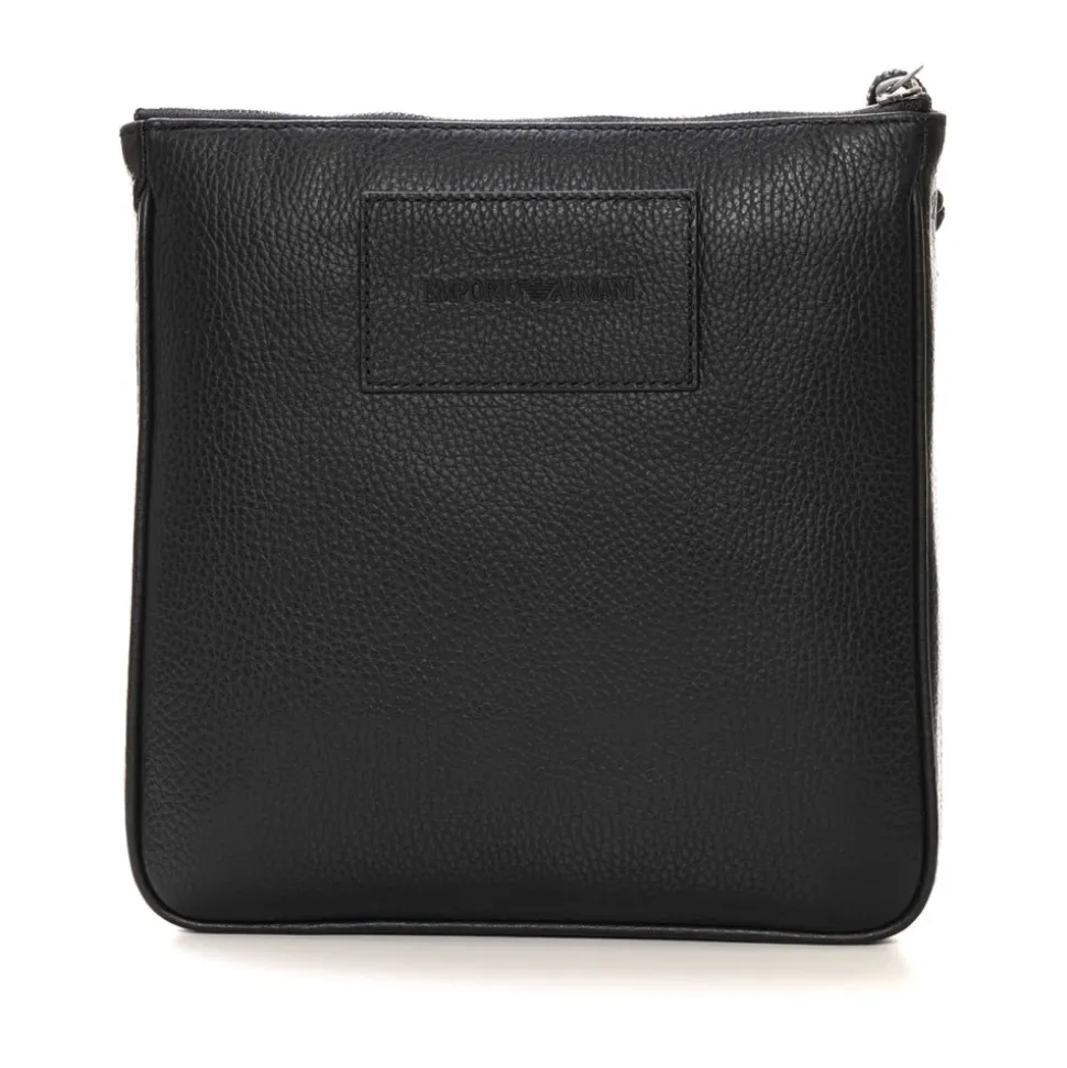 Sac bandoulière en cuir avec bandoulière ajustable