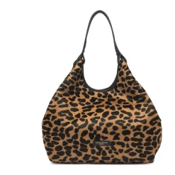 Sac bandoulière imprimé léopard