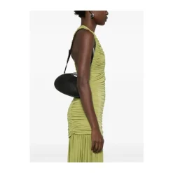 Sac à Bandoulière Magnétique Noir