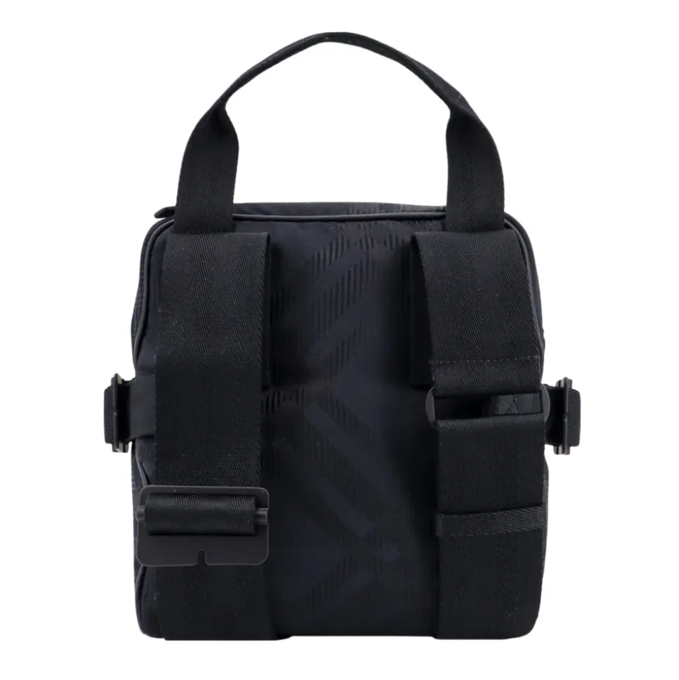 Sac Bandoulière Noir à Double Compartiment