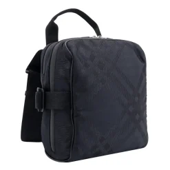 Sac Bandoulière Noir à Double Compartiment