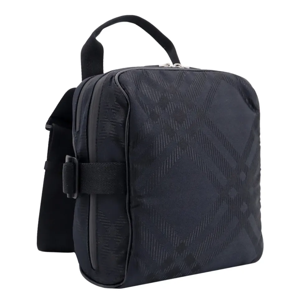 Sac Bandoulière Noir à Double Compartiment