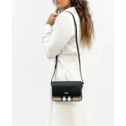 Sac compact House Check en Noir