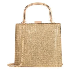 Sac de soirée brillant avec une poignée