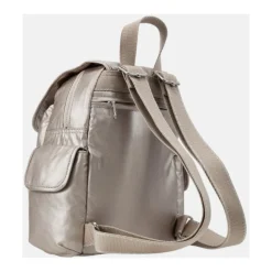Sac à dos femme en similicuir avec breloque singe