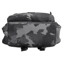Sac à dos gris camouflage avec logo