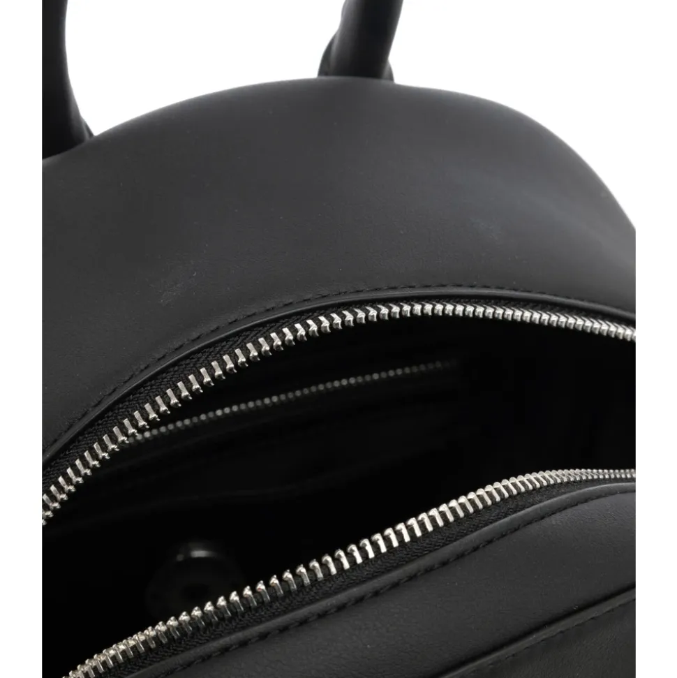Sac à dos élégant avec lettrage et fermeture éclair