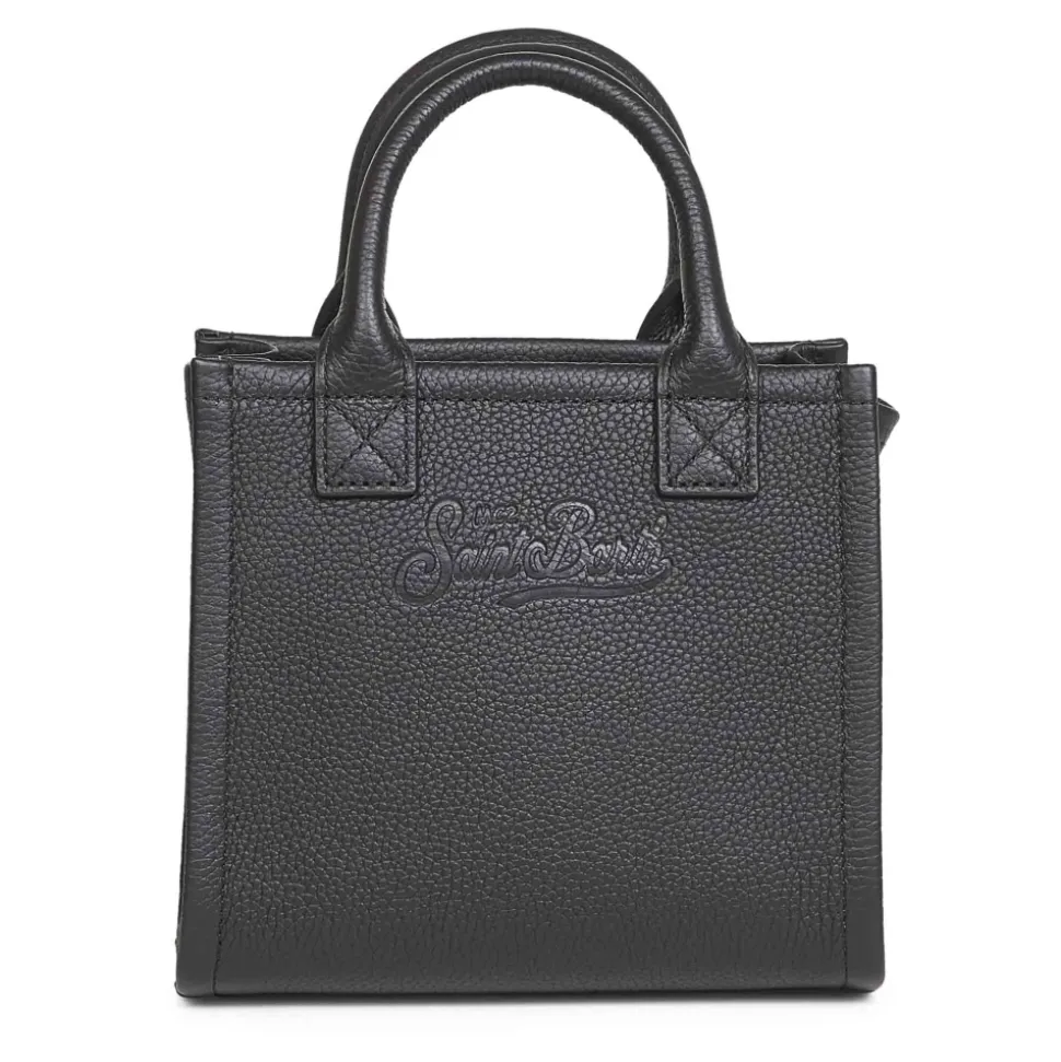 Sac en cuir noir