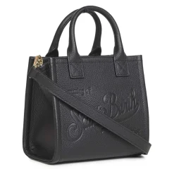 Sac en cuir noir