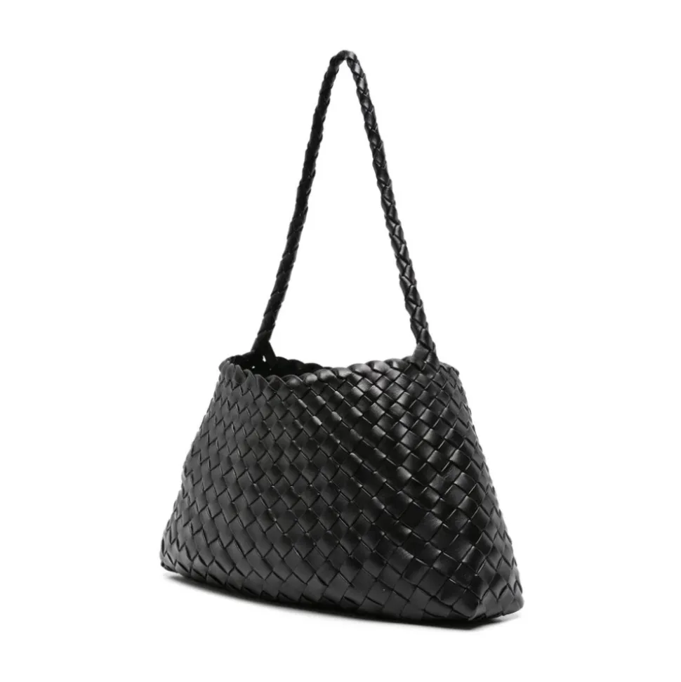 Sac Fourre-Tout en Cuir Tressé