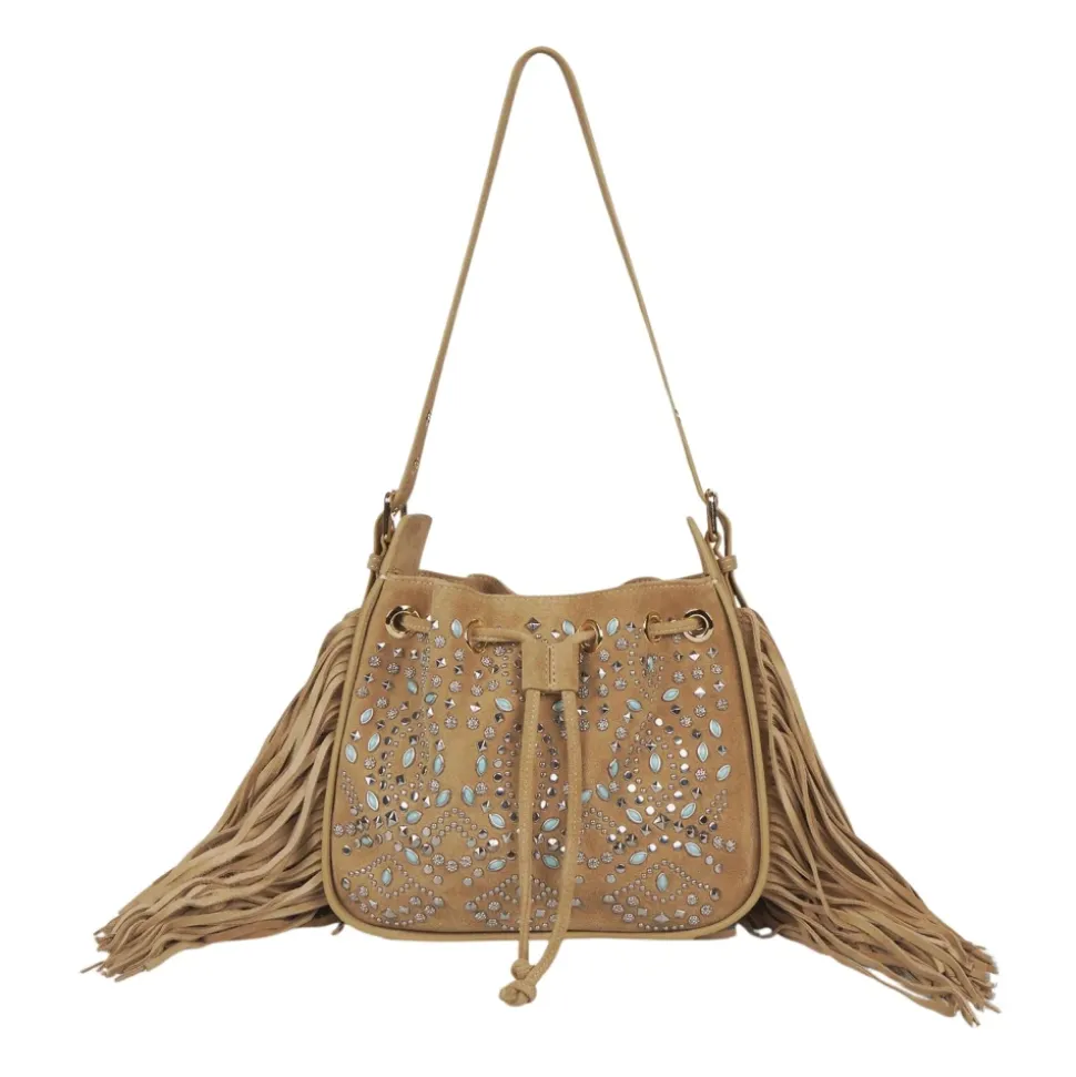 Sac à franges clouté