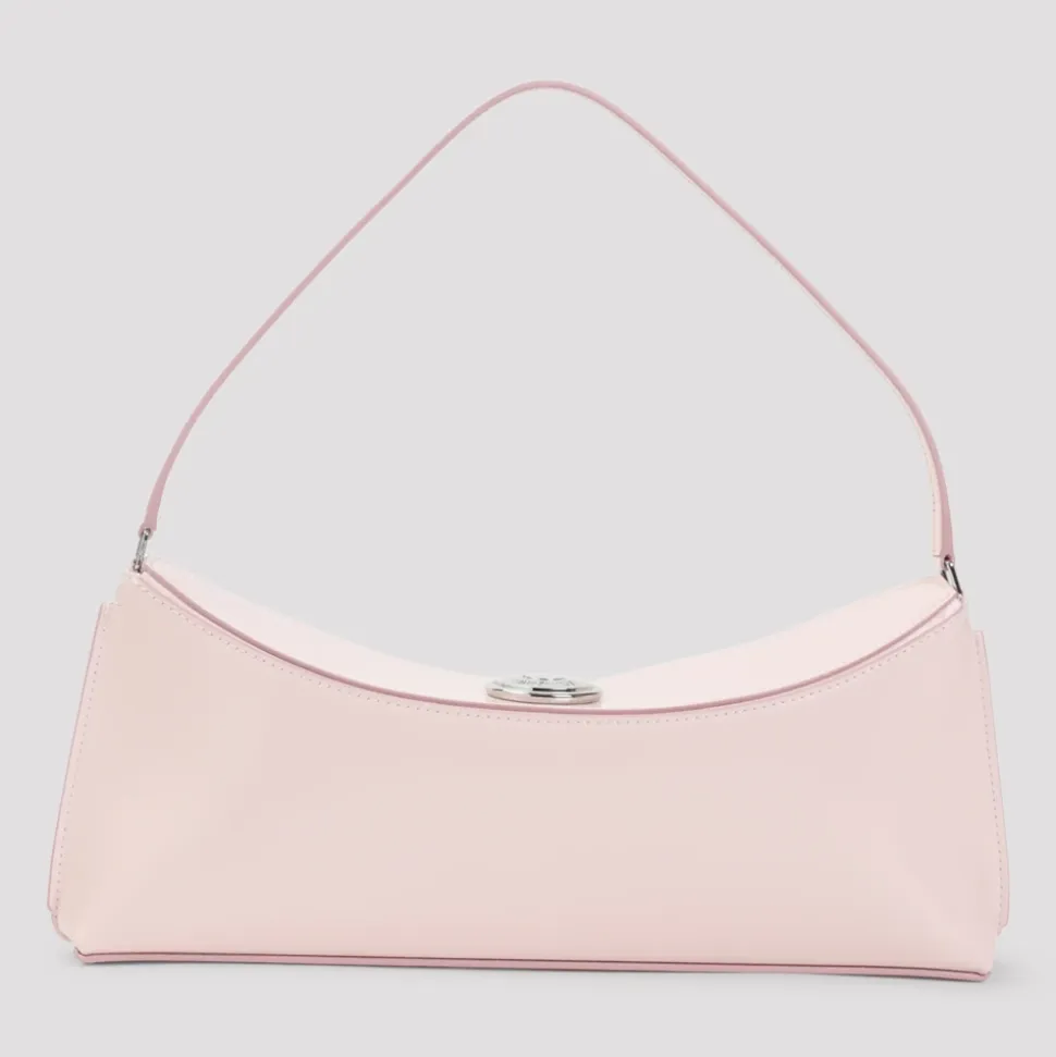 Sac à Main en Cuir Rose & Violet pour Femmes