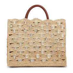 Sac à main en raphia
