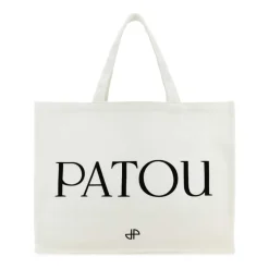 Sac Shopping Blanc en Coton