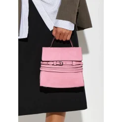 Sac Tie Me en Daim