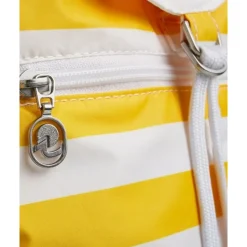 Sac Vertical à Rayures Blanc Unisexe
