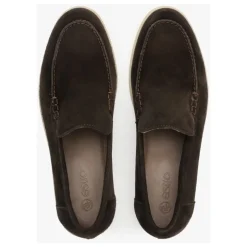 Saddle Suede Loafers