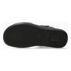 Sandale Homme en Cuir Marron Foncé