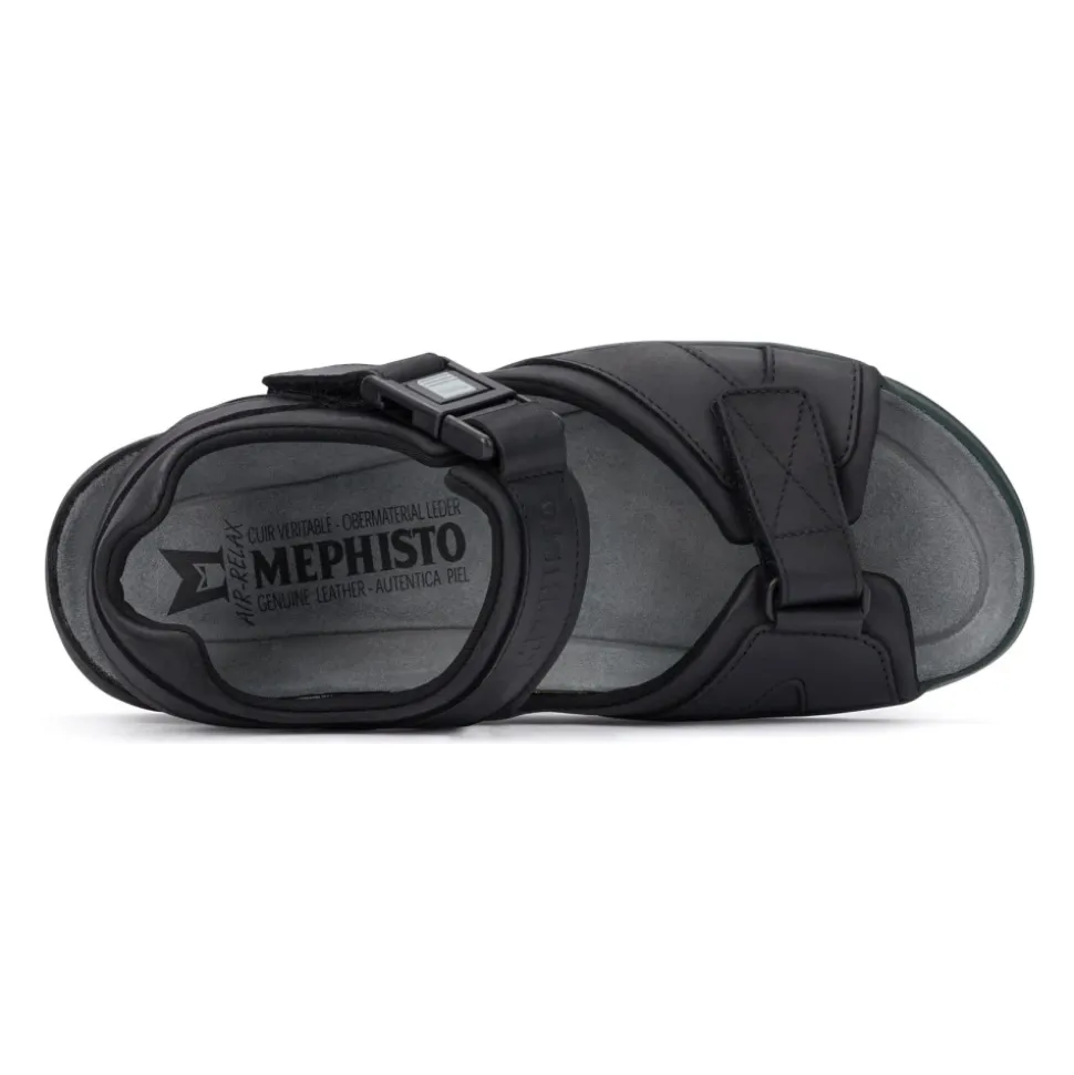 Sandale Homme en Cuir Noir - SHARK FIT