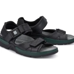 Sandale Homme en Cuir Noir - SHARK FIT