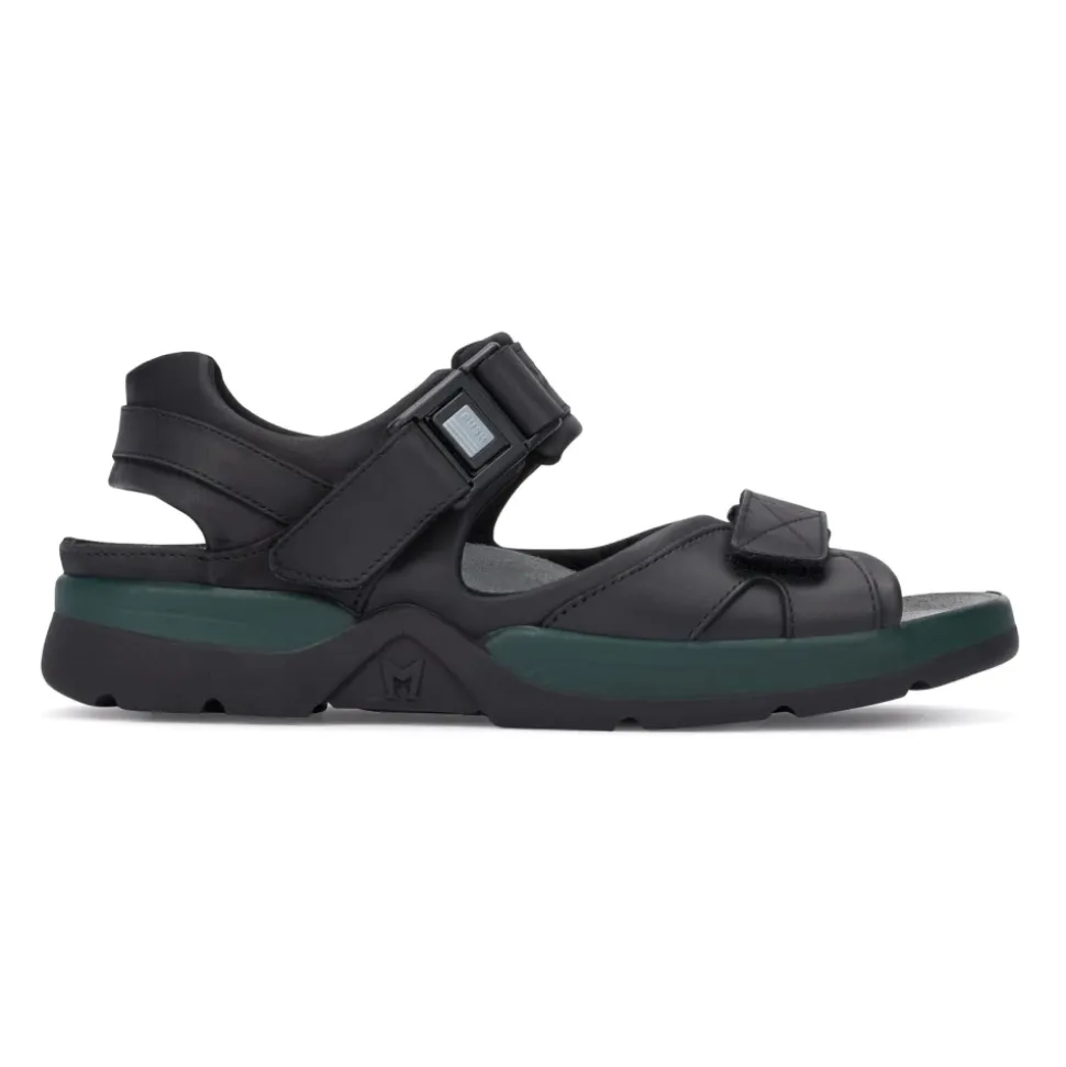 Sandale Homme en Cuir Noir - SHARK FIT