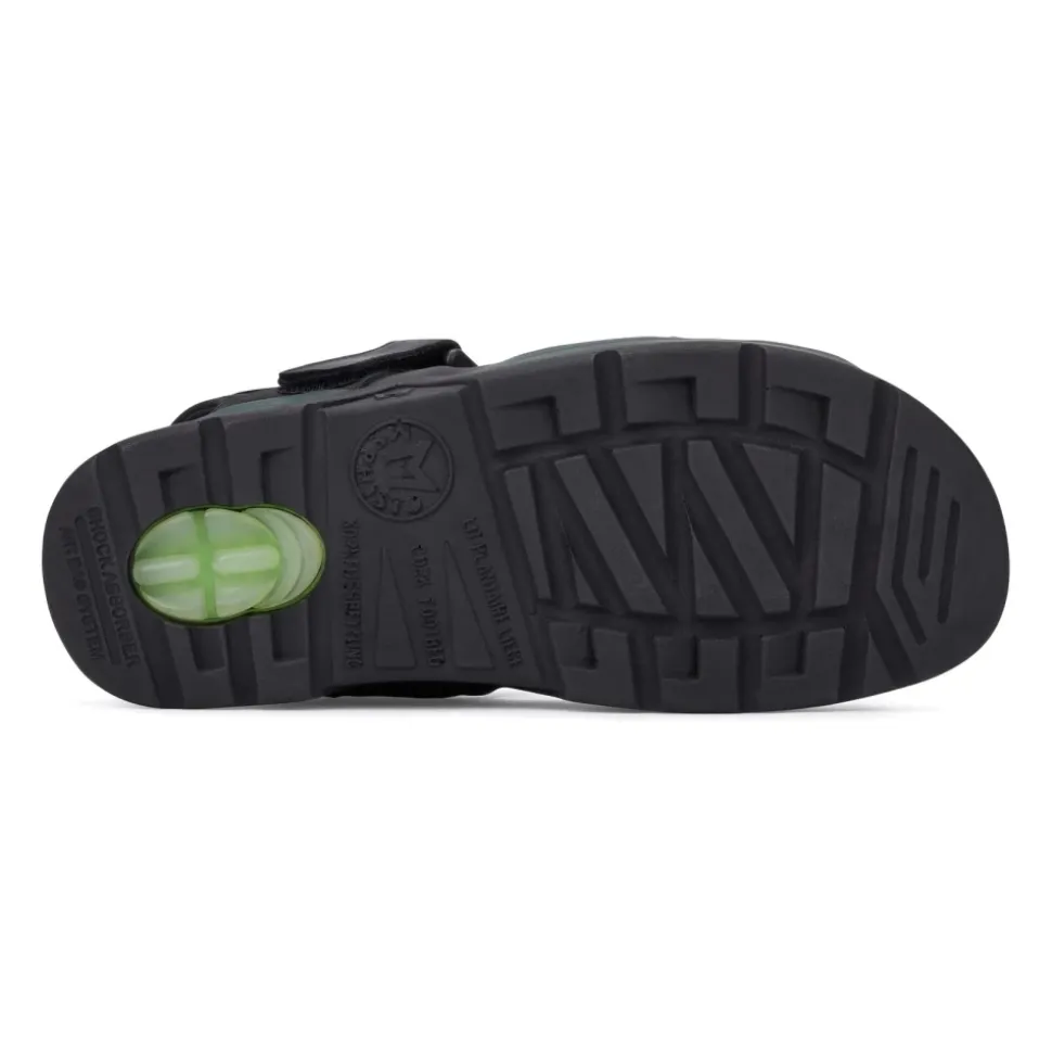 Sandale Homme en Cuir Noir - SHARK FIT