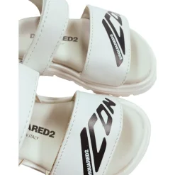 Sandale à logo imprimé