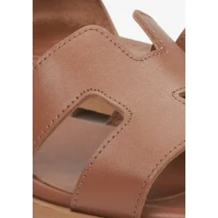 Sandales en cuir