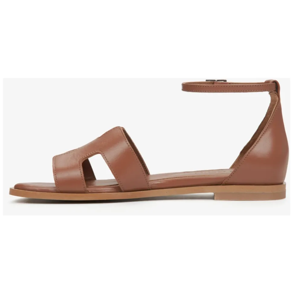 Sandales en cuir